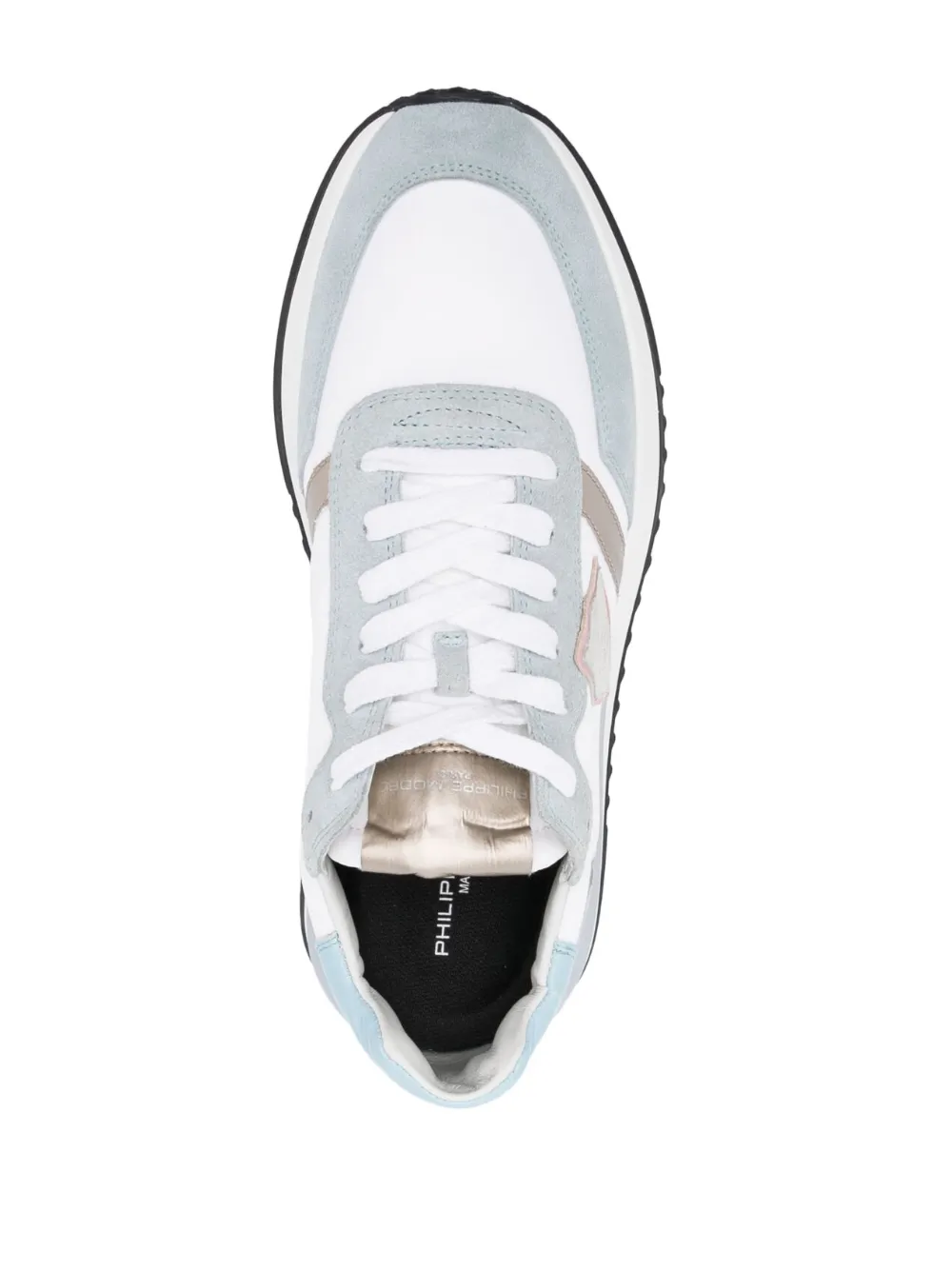 Philippe Model Trpx Panelled Low-top Sneakers In White
