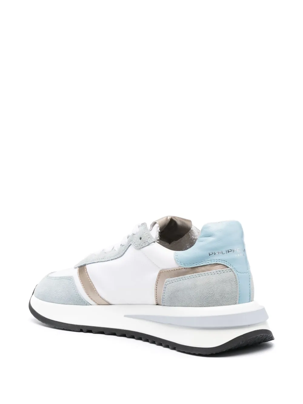Philippe Model Trpx Panelled Low-top Sneakers In White