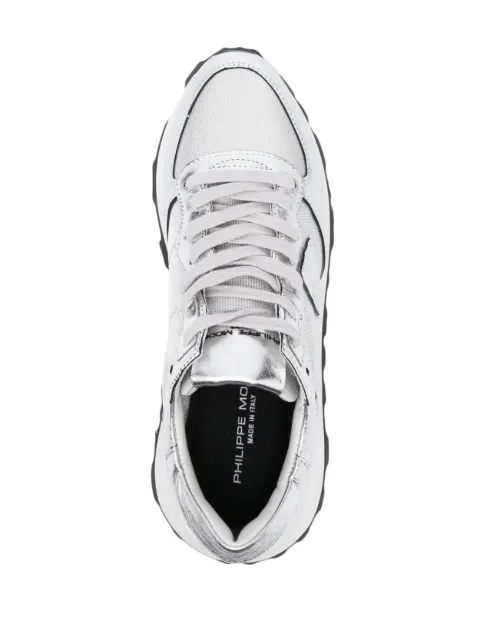 Philippe Model Paris leather-panelled low-top sneakers TKLDM001 - 3