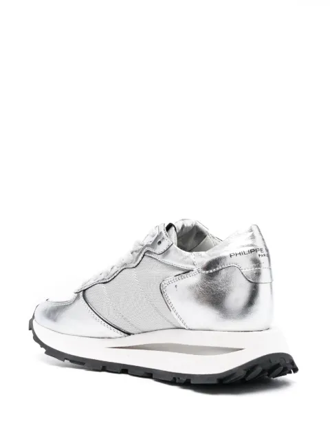 Philippe Model Paris leather-panelled low-top sneakers TKLDM001 - 2