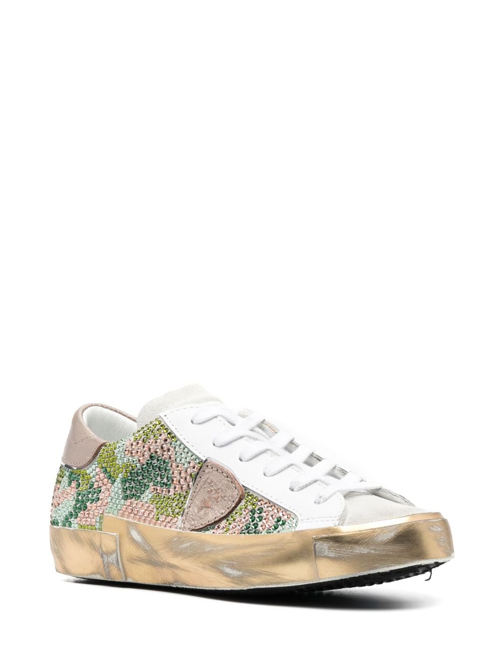 Image 2 of Philippe Model Paris PRSX leather low-top sneakers