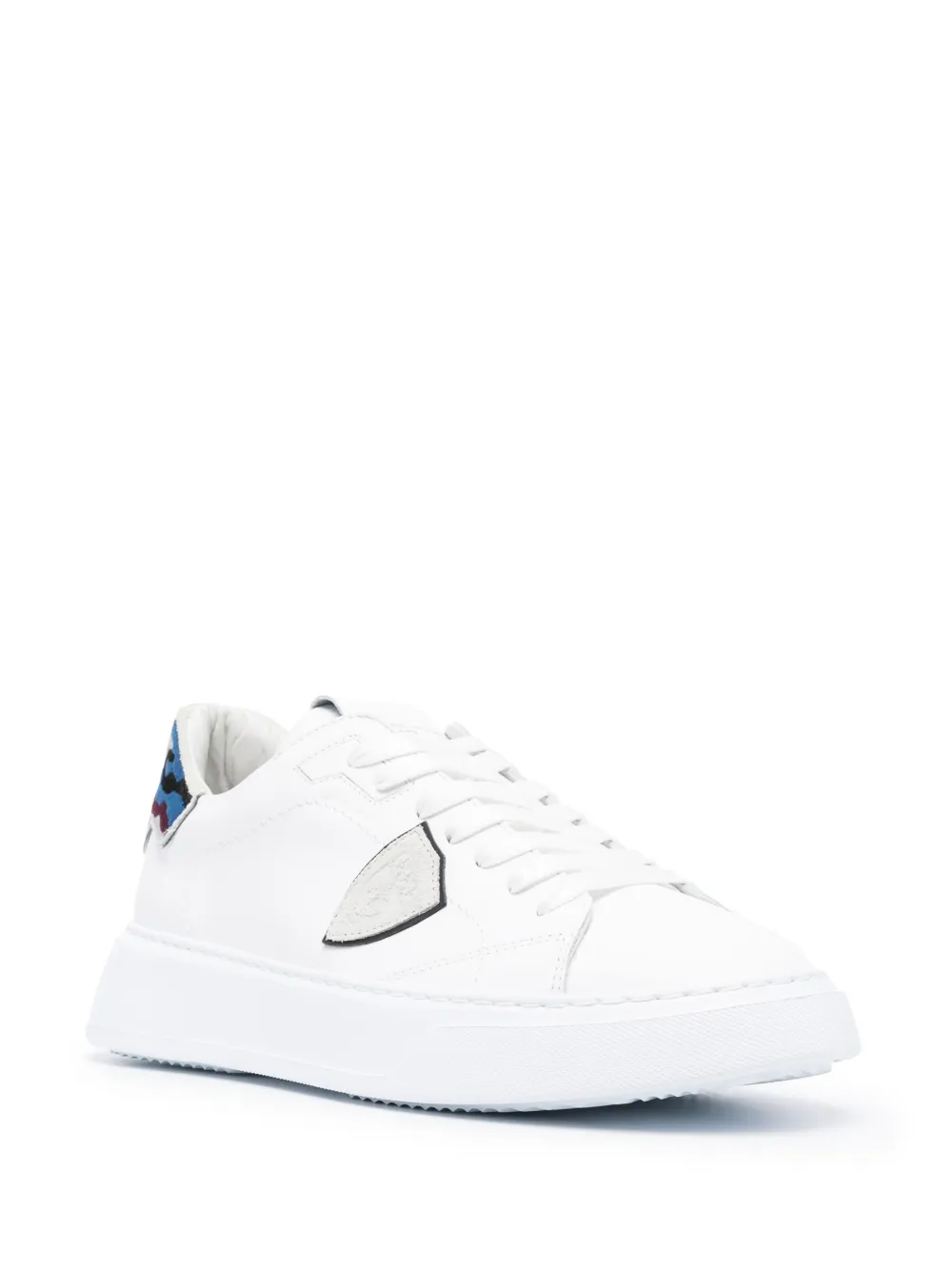 Philippe Model Paris Temple low-top sneakers - Wit