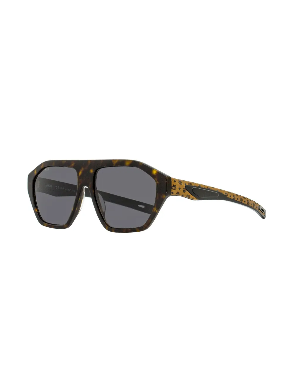 MCM 705SL rectangle-frame tinted sunglasses - Bruin