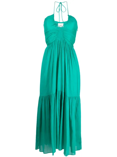 ISABEL MARANT - tiered cut-out long dress