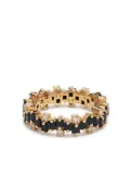 Suzanne Kalan 18kt yellow gold sapphire and diamond ring