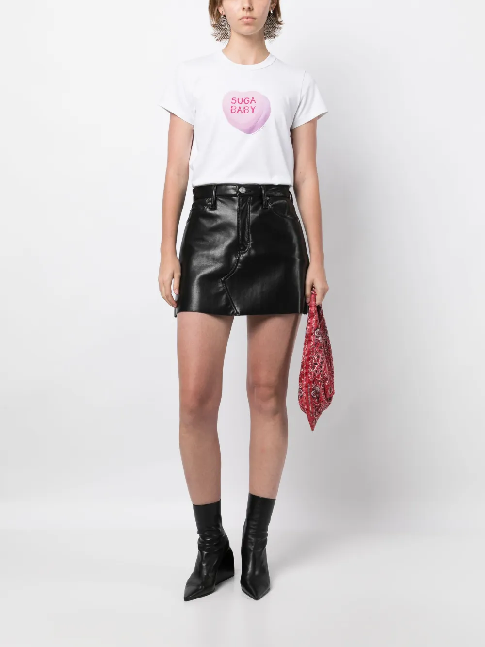 Alexander Wang T-shirt met print - Wit