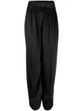 Alexander Wang layered mesh boxer trousers - Black