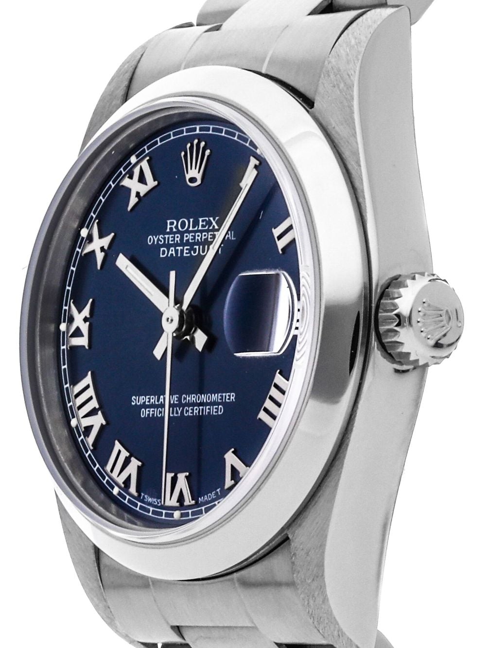 Rolex 1995 pre-owned Datejust horloge - BLUE