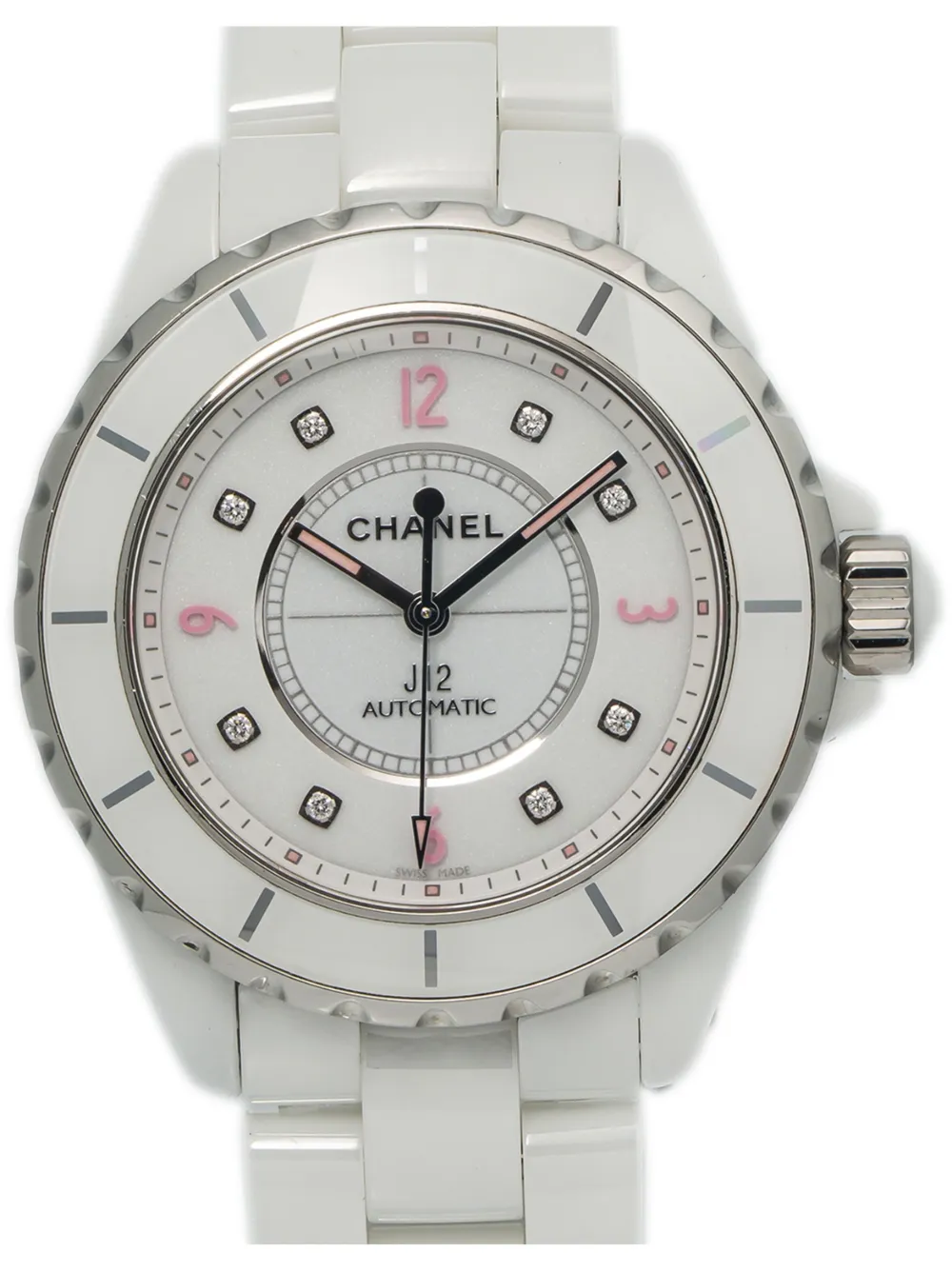 CHANEL Pre-Owned Pre-owned J12 horloge - Wit
