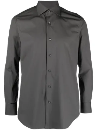 Stretch collar hot sale shirt