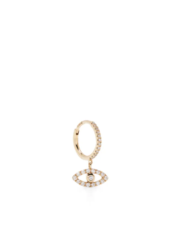 Persée Paved Eye Piercing in Gold