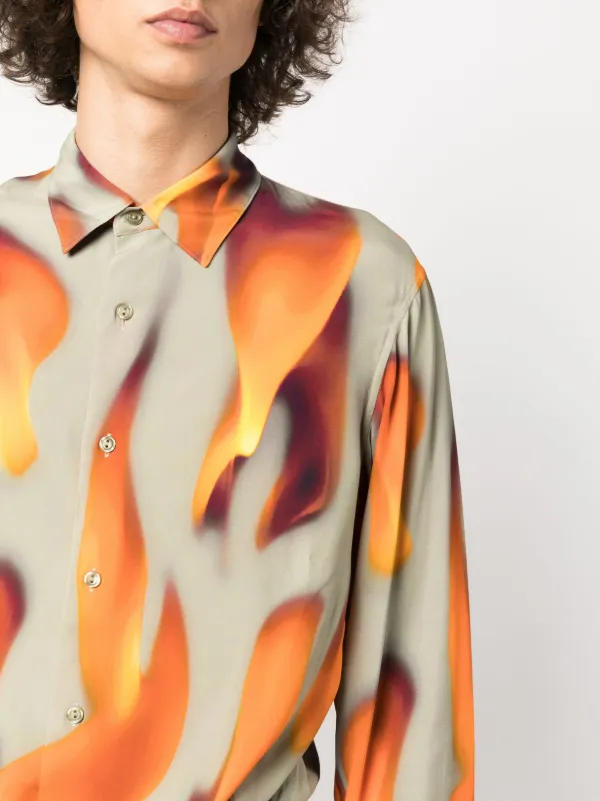 SANDRO Fire long sleeved Shirt Farfetch
