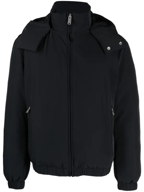 SANDRO Hooded Padded Jacket Farfetch