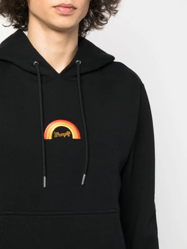 Wrangler rainbow sale hoodie