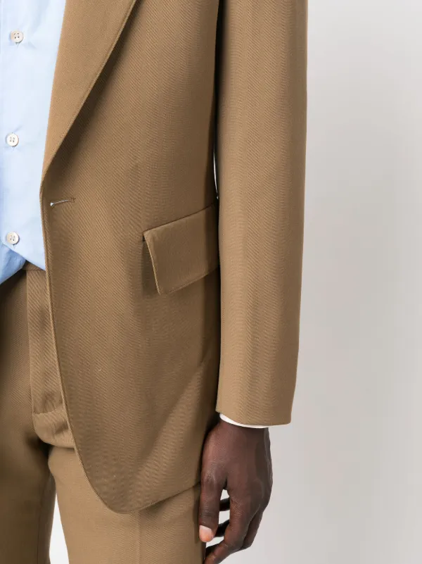 Sandro camel blazer on sale