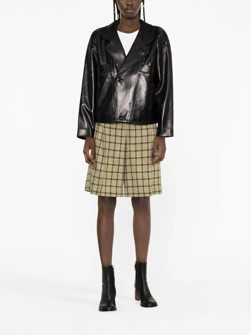 SANDRO Oversized jack - Zwart