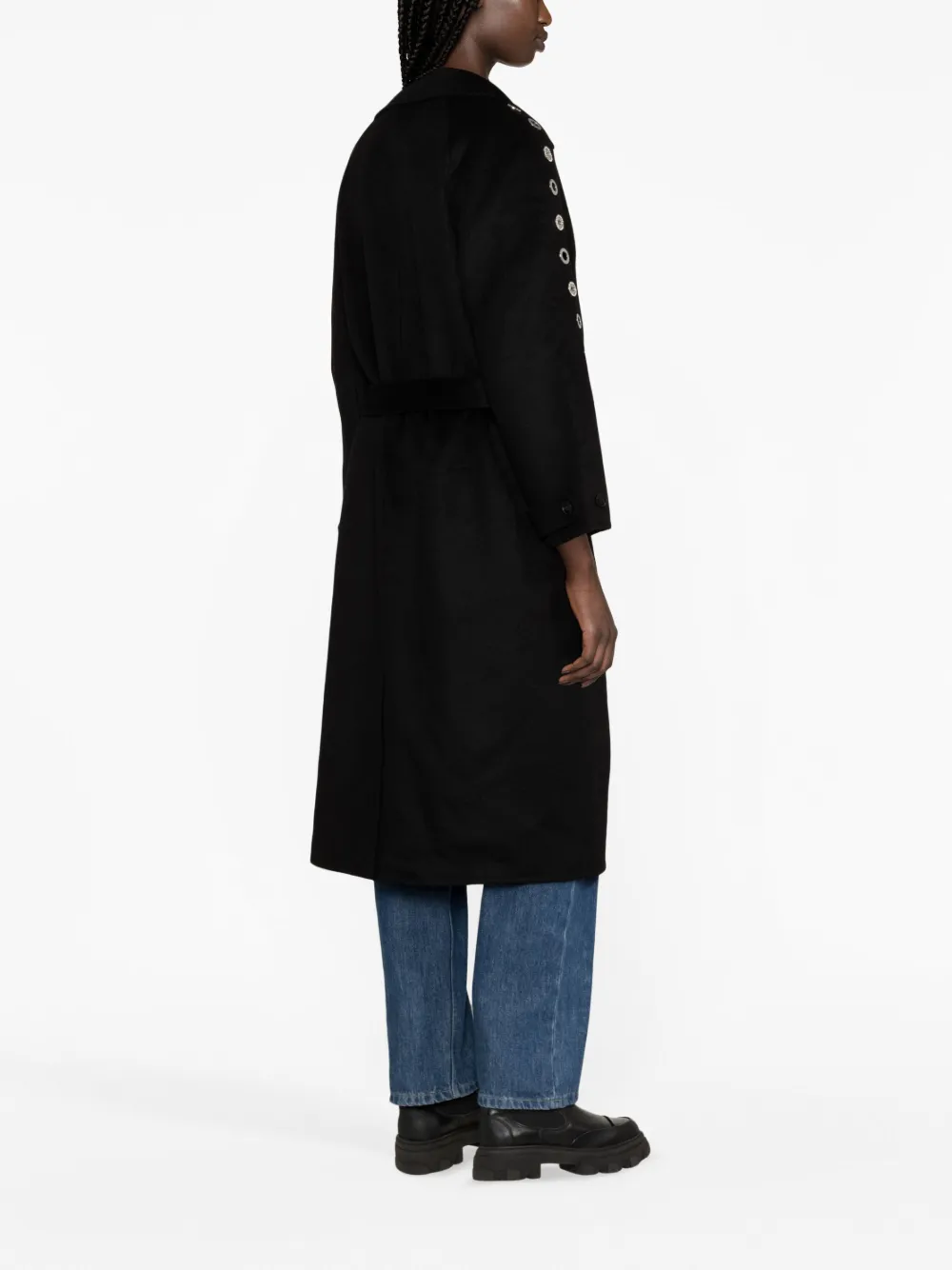sandro eyelet coat