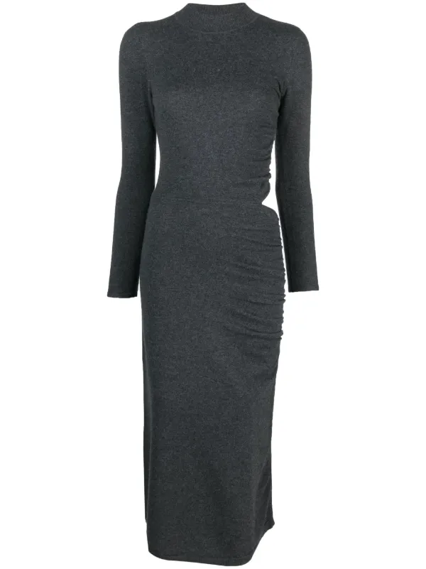 SANDRO Robe mi longue D coupe Farfetch