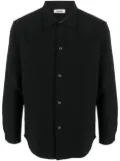 SANDRO classic-collar button-up shirt - Black