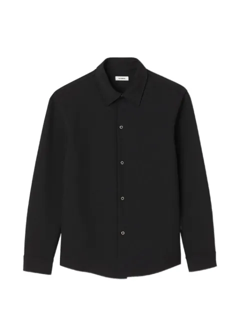 SANDRO long-sleeved jersey shirt