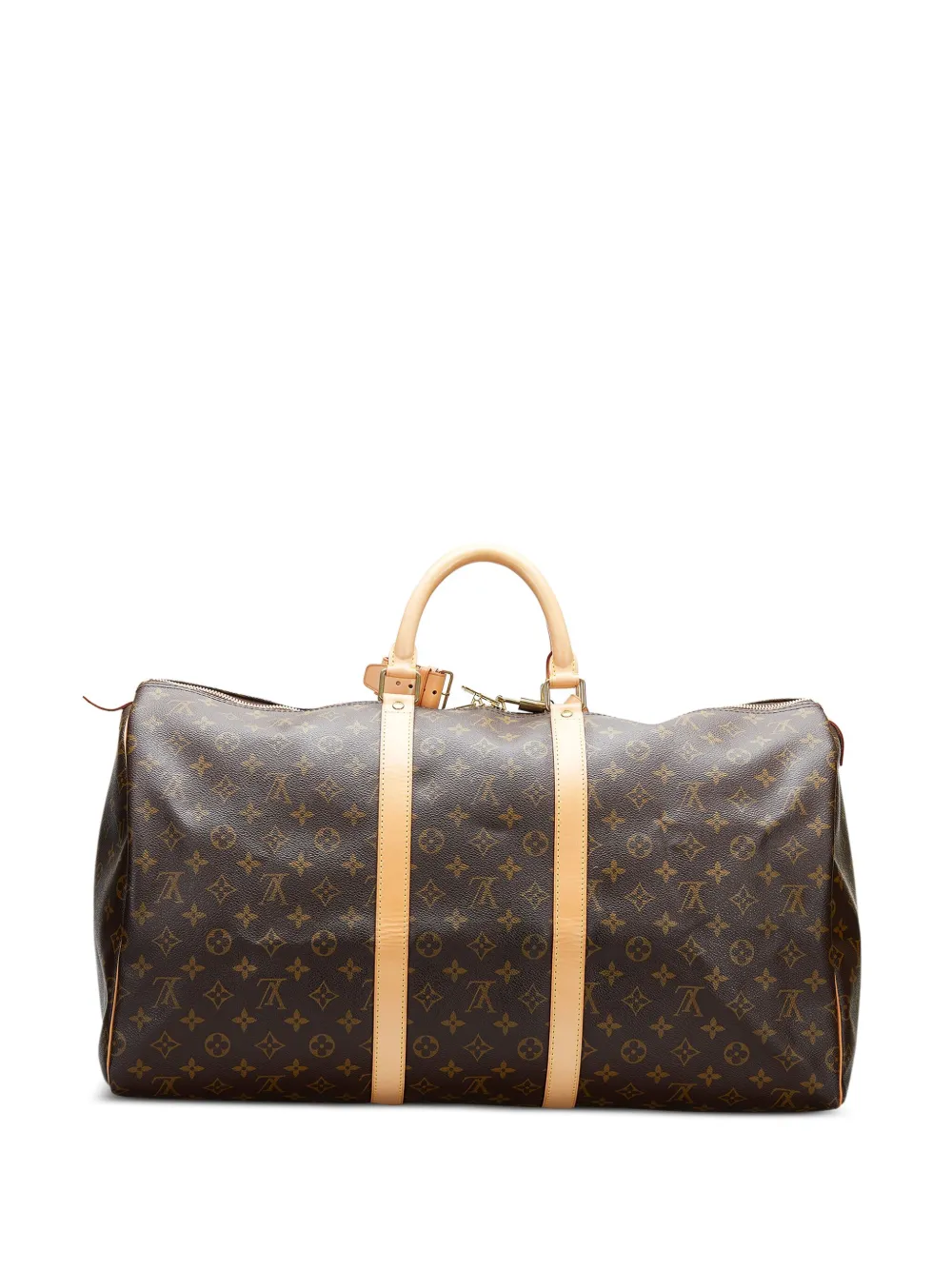 Louis Vuitton 2001 pre-owned Keepall 55 travel bag - Bruin