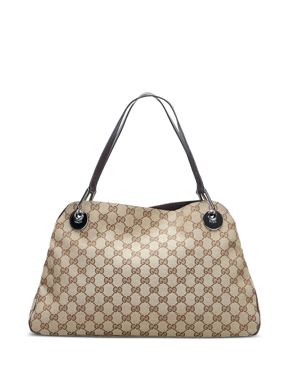 Gucci Pre-Owned Eclipse GG Canvas shoulder bag - Bruin