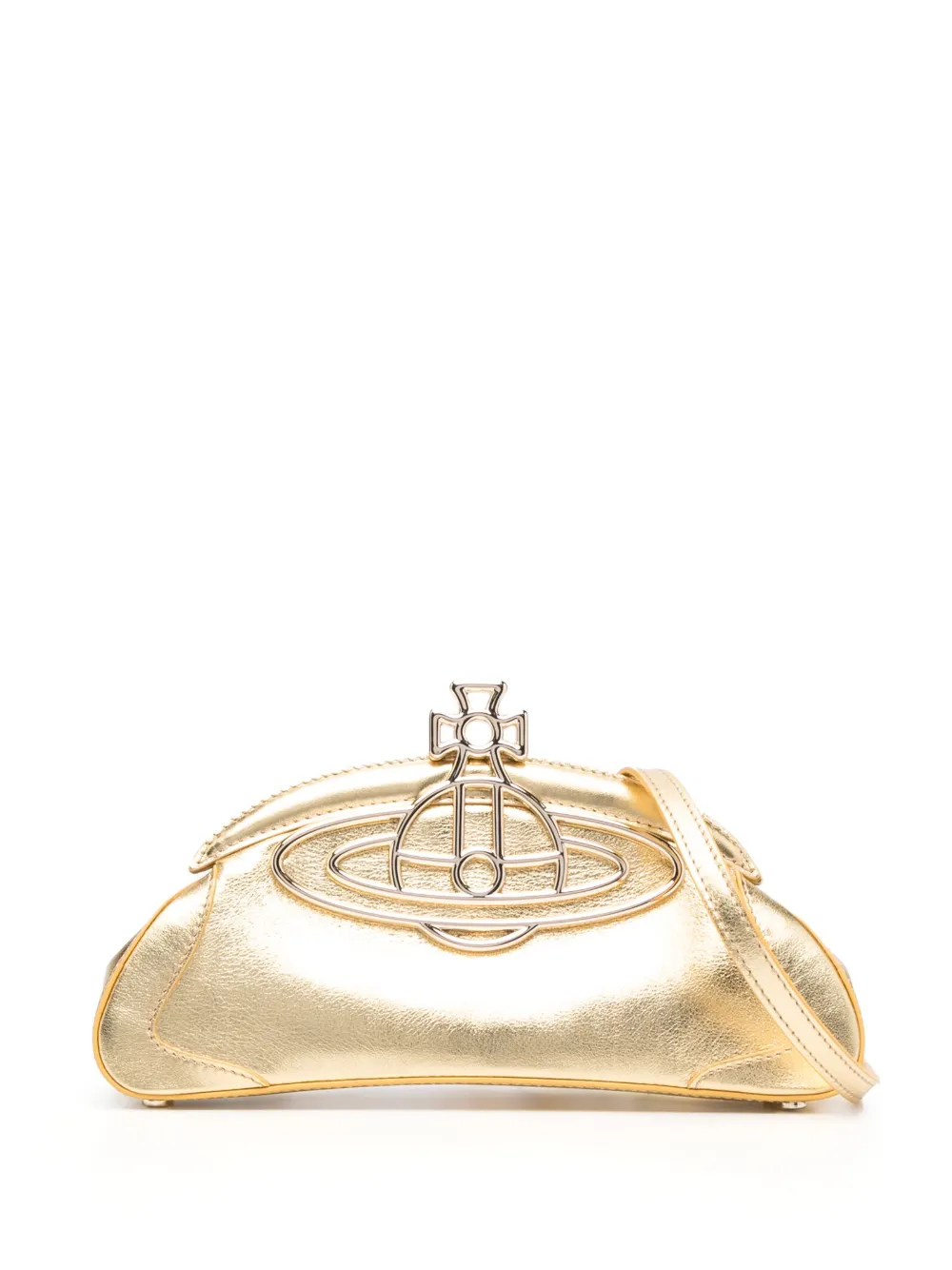 Vivienne westwood gold clutch bag best sale
