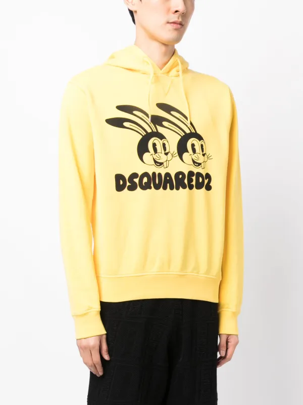 DSQUARED2 ロゴ パーカー | イエロー | FARFETCH JP