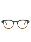 Moscot gradient-effect round-frame sunglasses - Grey