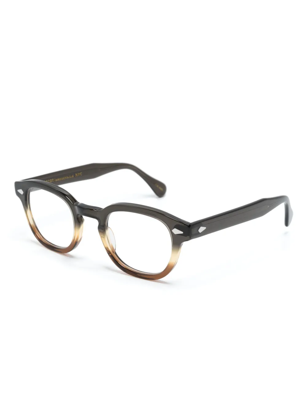 Moscot gradient-effect round-frame sunglasses | Men | Image 2