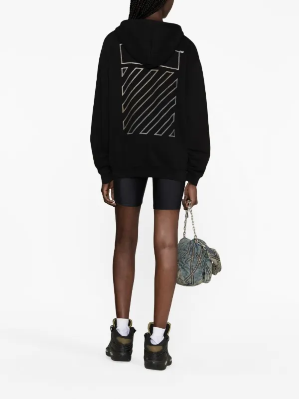 Off white hoodie new arrivals stripes