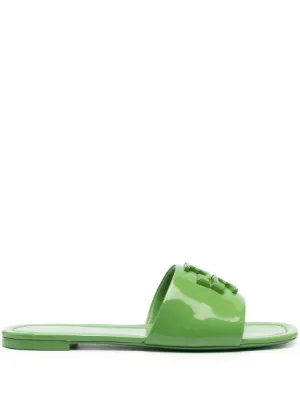 Lime green tory burch sandals new arrivals