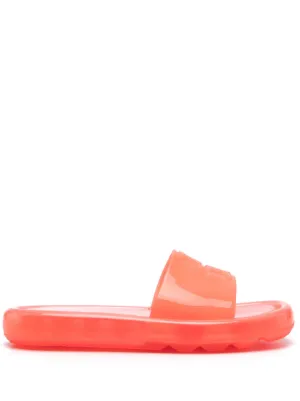 Tory burch rubber flip online flops