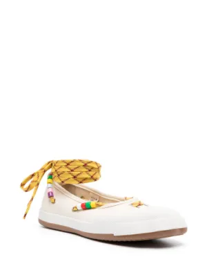 【関税&送料込】Vivienne Westwood Sneaker With Logo Vivienne Westwood Sneakers - White - Men | 75020005MW0004A405