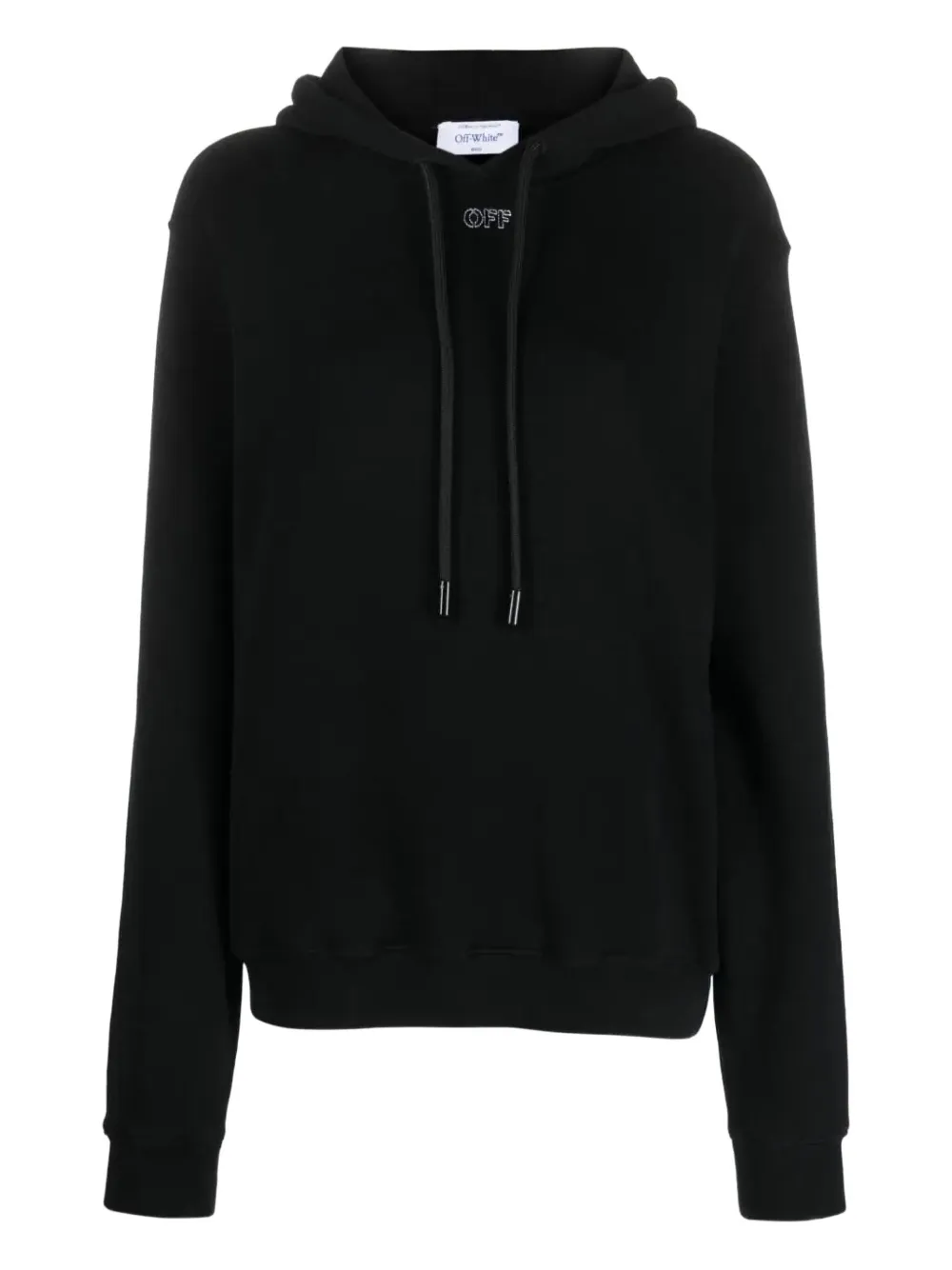 Off-White 애로우 스티치 자수 후디 | Image 1