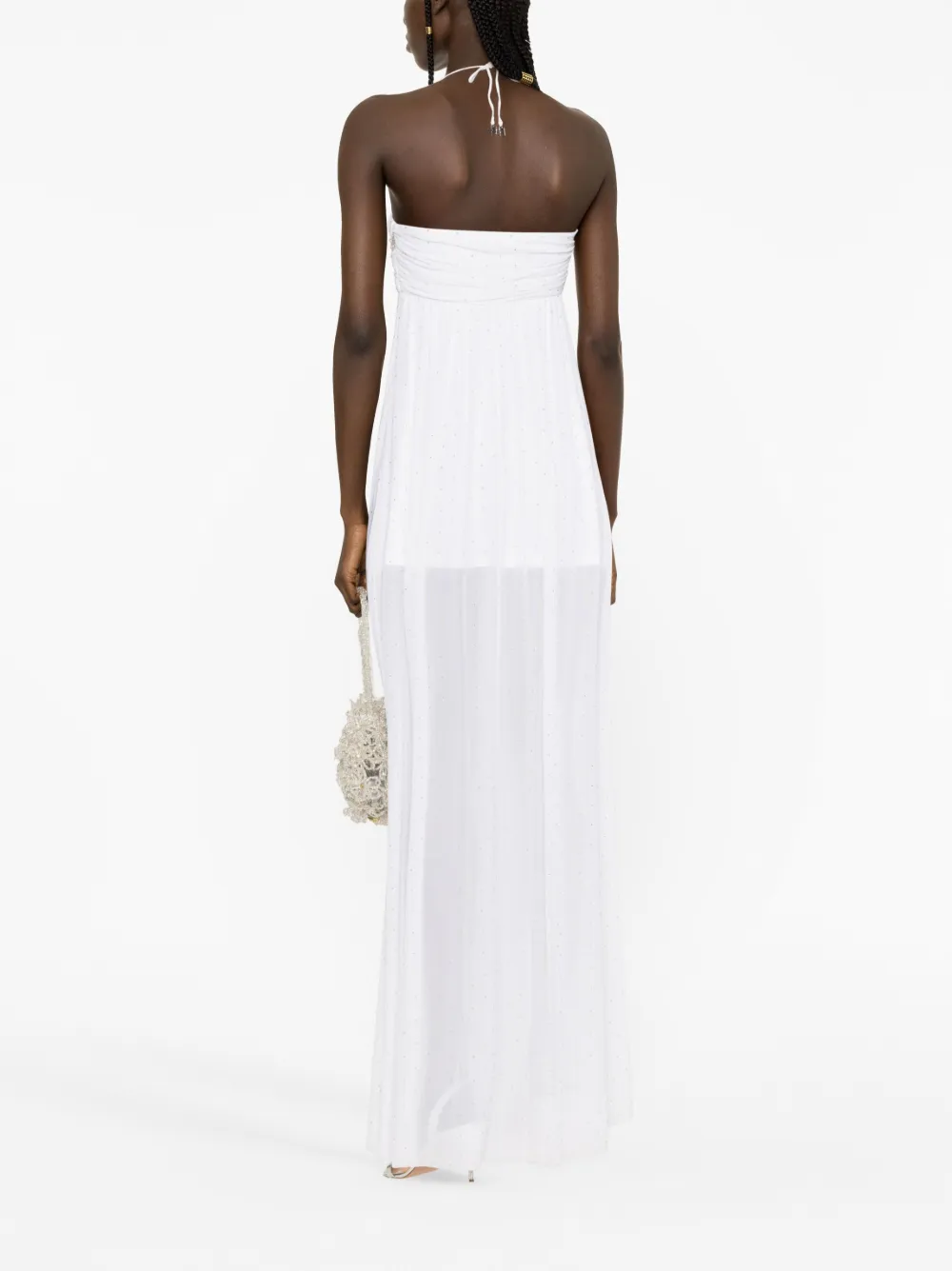 Affordable ROTATE BIRGER CHRISTENSEN rhinestone-embellished maxi dress Women