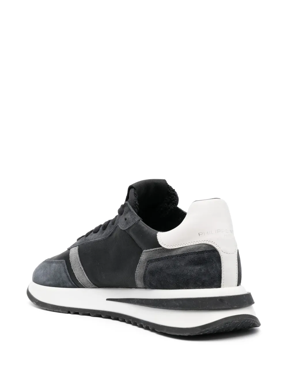 Philippe Model Tropez 2.1 Lace-up Sneakers In Black