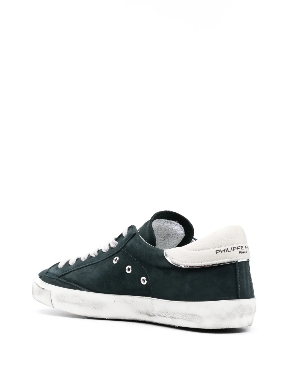 Shop Philippe Model Paris Prsx Suede Low-top Sneakers In Blue