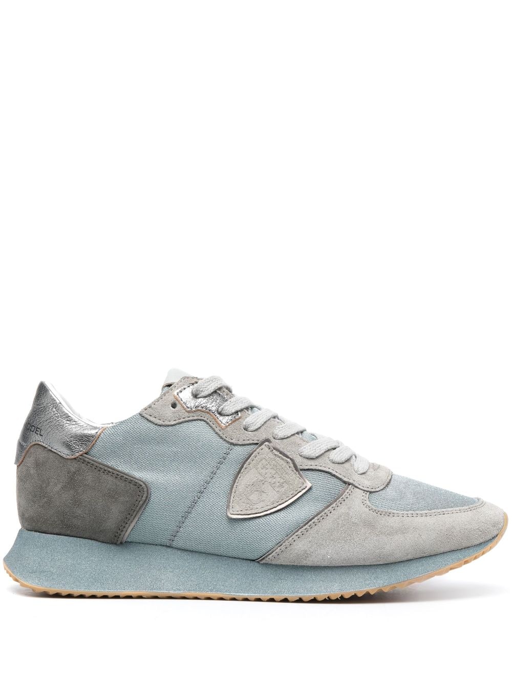 Philippe Model Paris Trpx Leather Low-top Sneakers In Blue