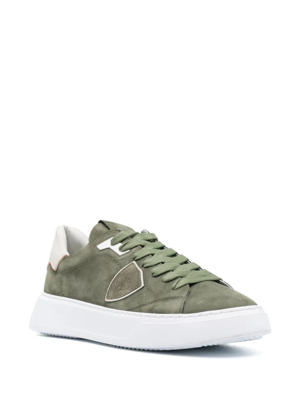 Philippe Model Paris Temple low-top sneakers - Groen