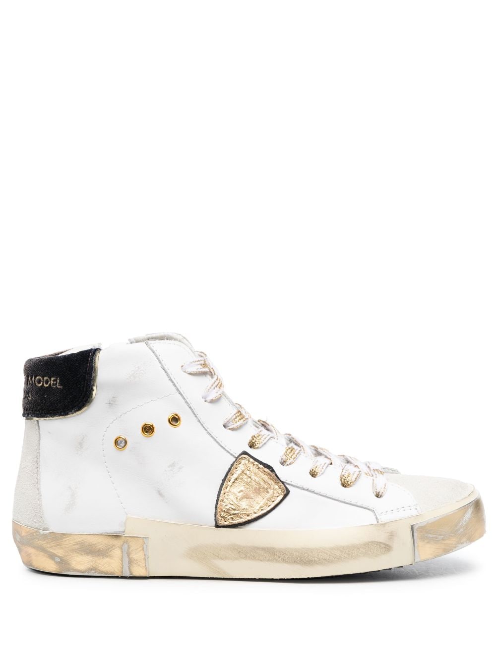 Philippe Model Paris Prsx High-top Sneakers In White