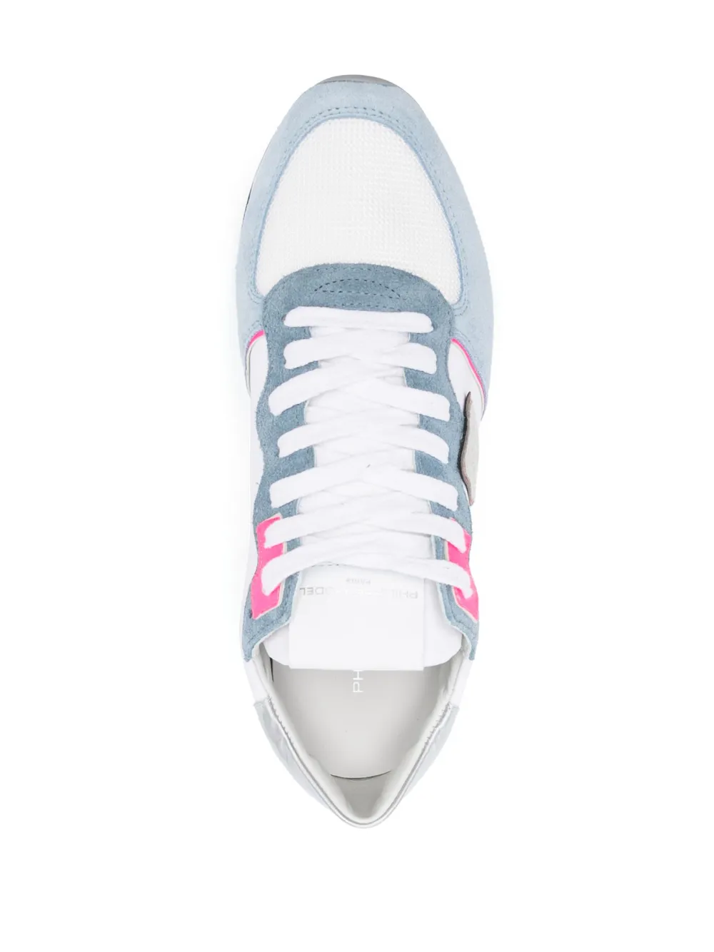 Philippe Model Paris TRPX leather low-top sneakers - Orange