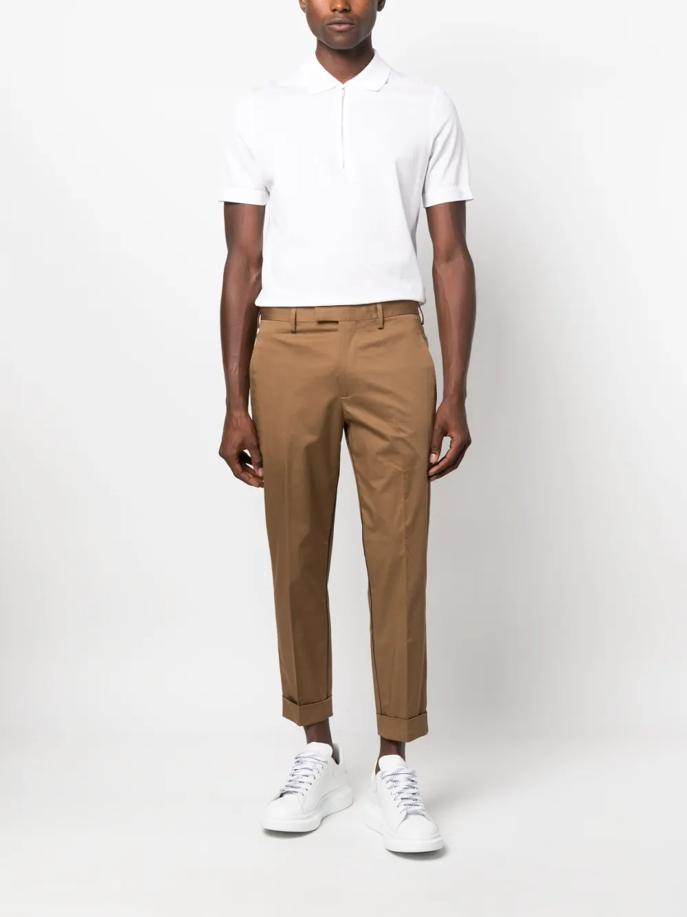 Neil Barrett Cropped broek - Bruin