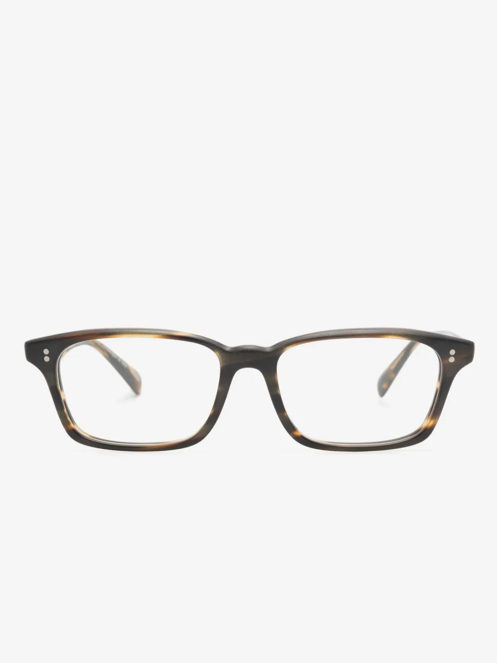 Oliver Peoples Edelson rectangle-frame glasses | Brown | Image 1