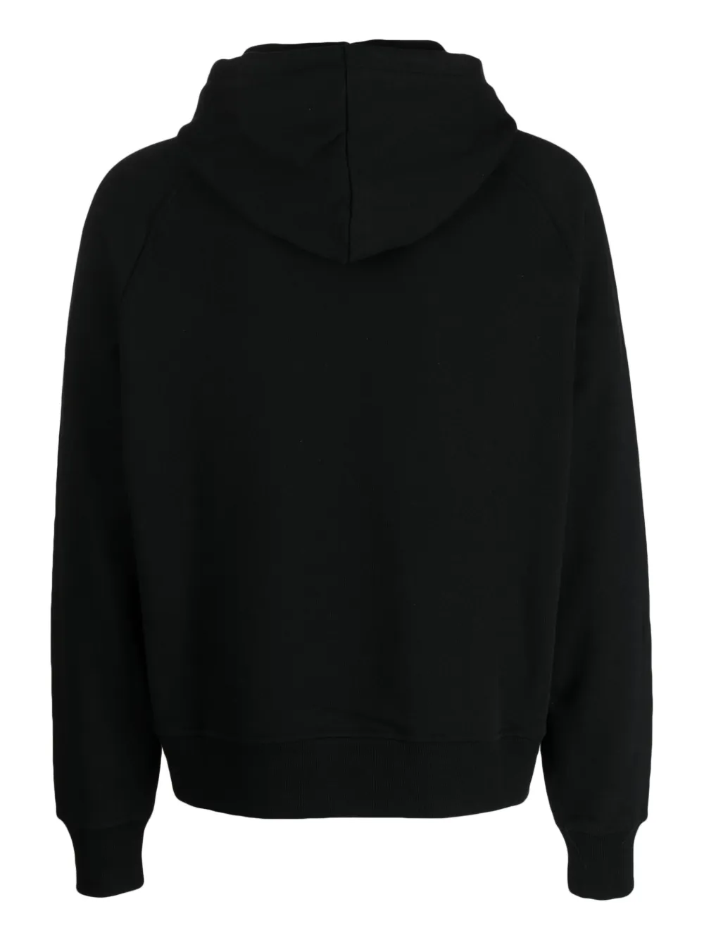 ICECREAM tiger-print rib-trimmed hoodie - Zwart