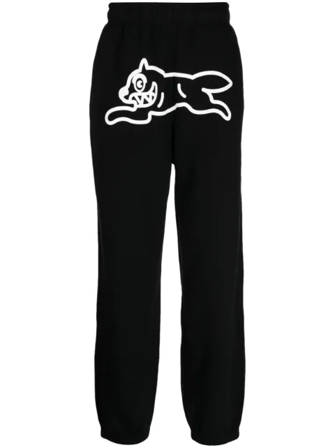 ICECREAM - logo-print cotton track pants