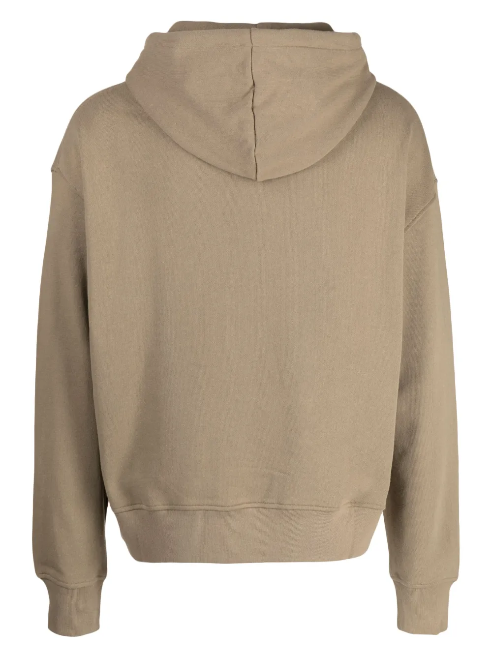 ICECREAM logo-embroidered rib-trimmed hoodie - Bruin