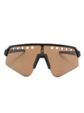 Oakley tinted oversize-frame sunglasses - Black