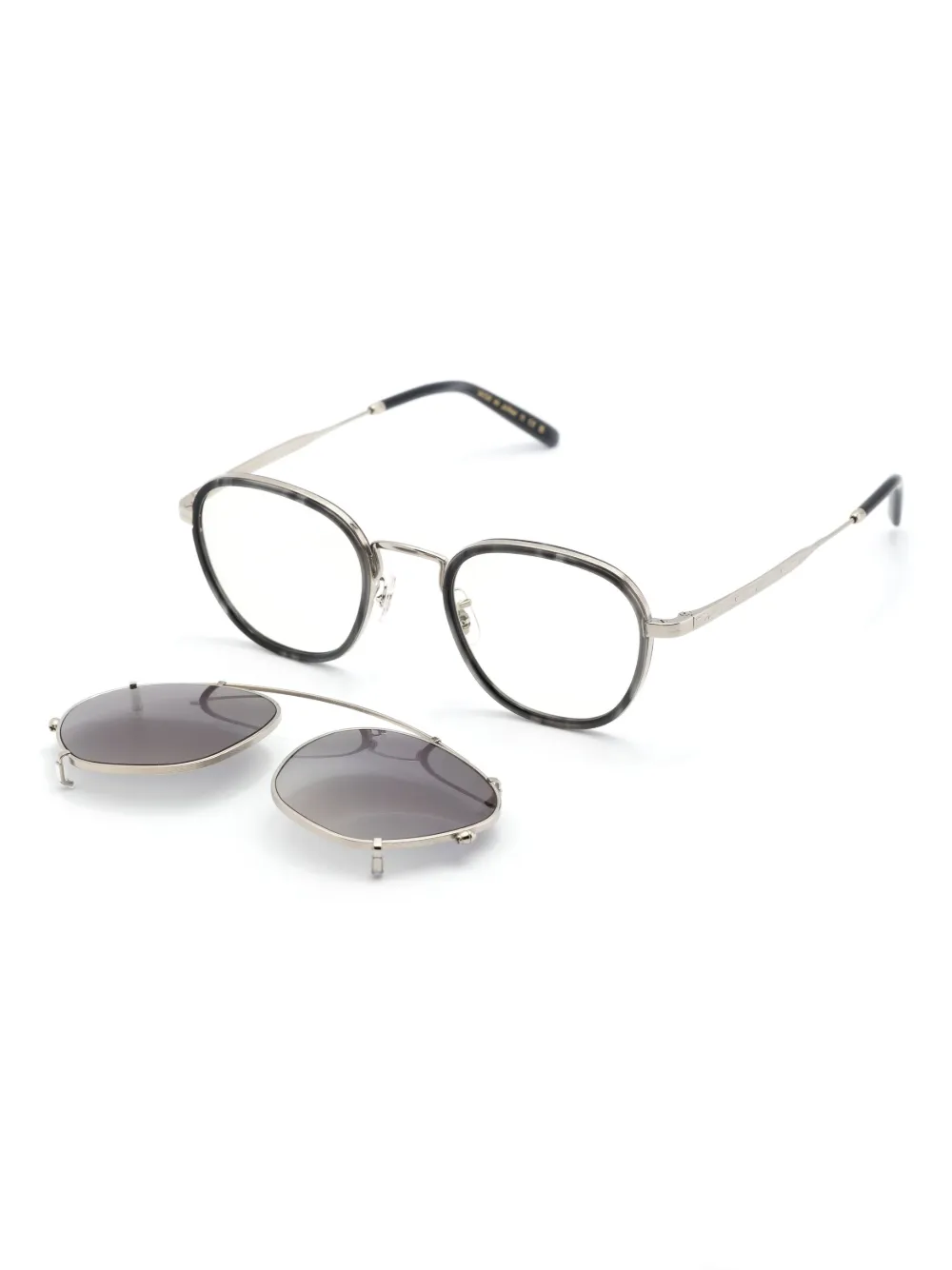 Oliver Peoples Lilleto oval optica glasses - Zilver