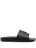 Giuliano Galiano Shark slip-on sandals - Black